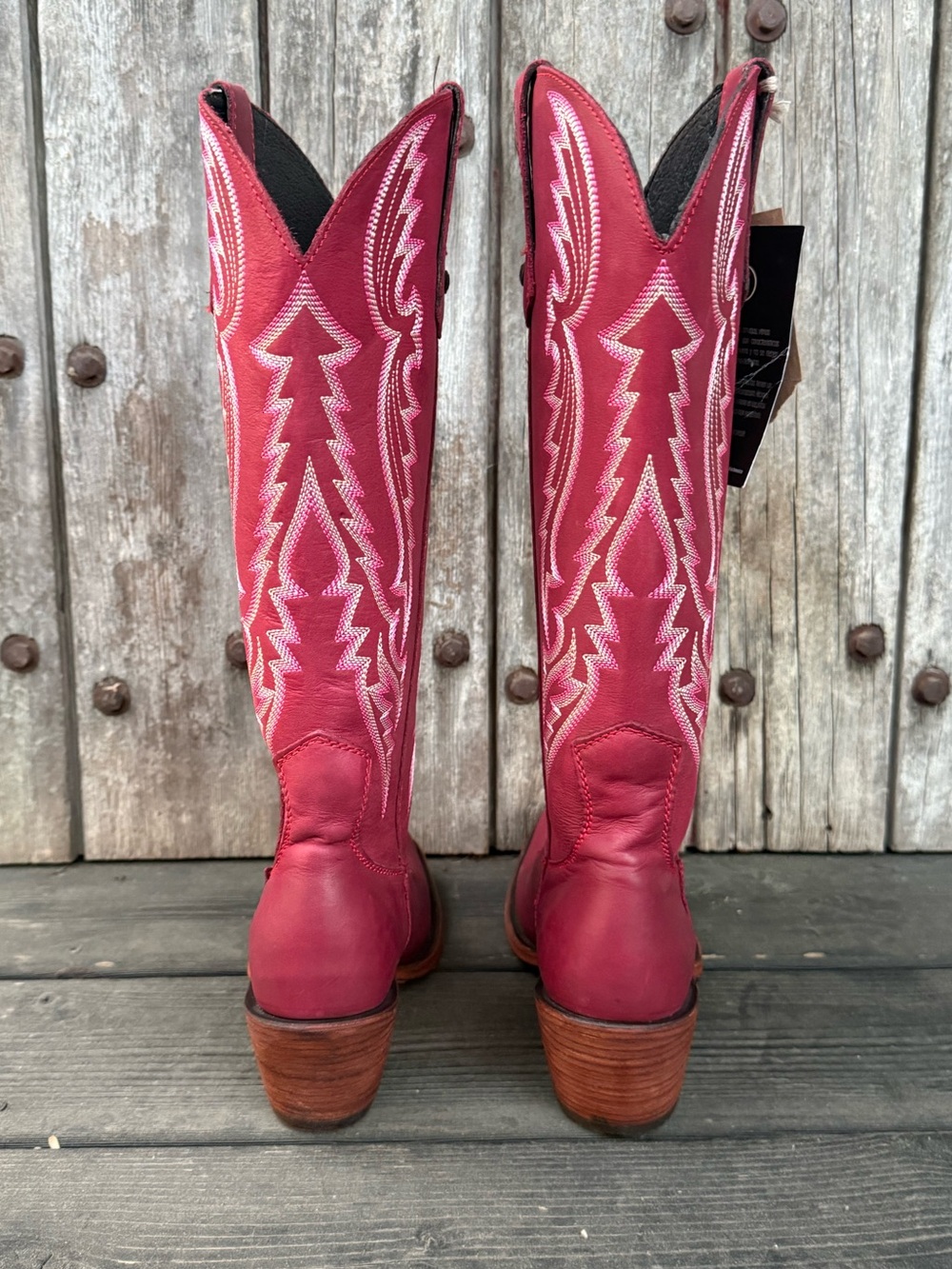 Liberty Black "Kerala Vegas Soley" Rojo Snip Toe Women's Cowboy Boots - Picture 5 of 8